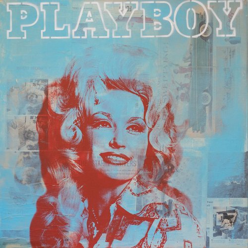 Dolly Parton Playboy Pop Art Painting