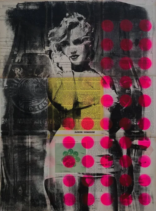 Marilyn Monroe Summer Time Painting