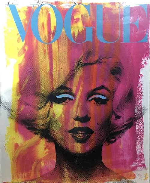 Marilyn Monroe Vogue Pop Art Painting
