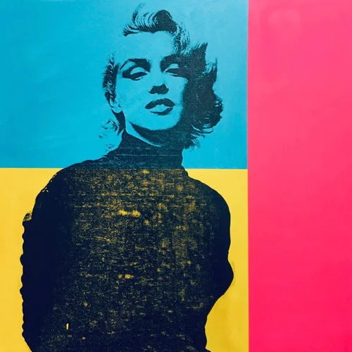 Marilyn Monroe 36x36 Pop Art Painting