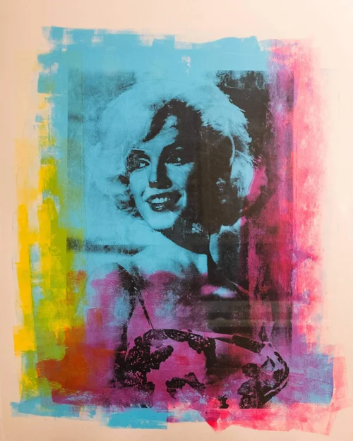 Marilyn Monroe Pop Art Painting I