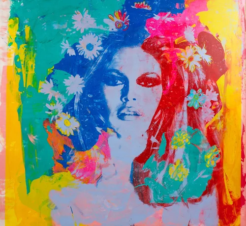 Brigitte Bardot Pop Art Print