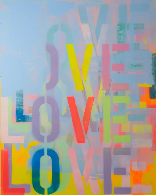 Love Pop Art Print
