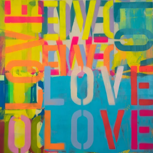 Grafitti II Pop Art Print