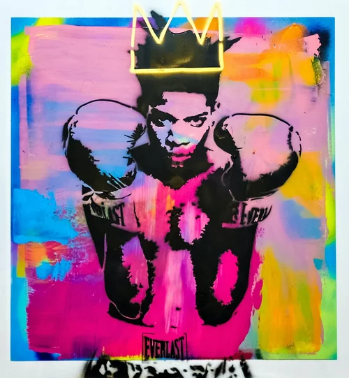Jean-Michel Basquiat Pop Art Print