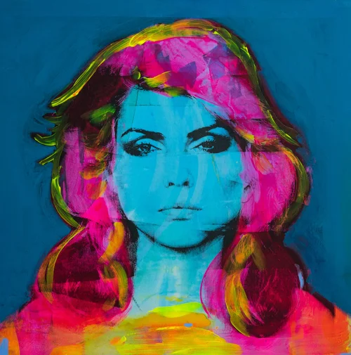 Debbie Harry Blondie Pop Art Print