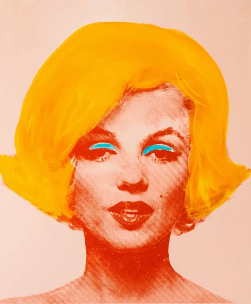 Marilyn Monroe Blonde Pop Art Print
