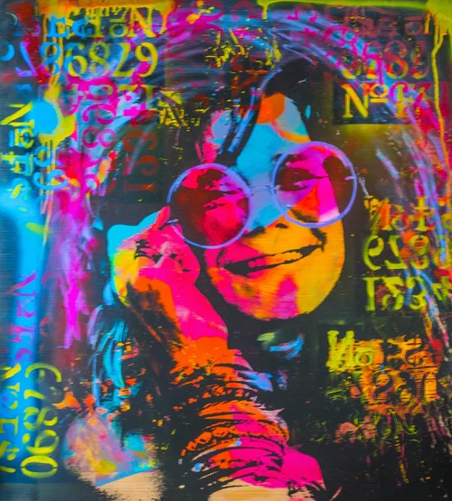Janis Joplin Pop Art Print