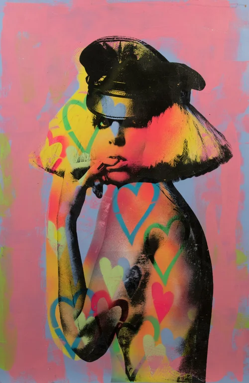 Lady Gaga Pop Art Print