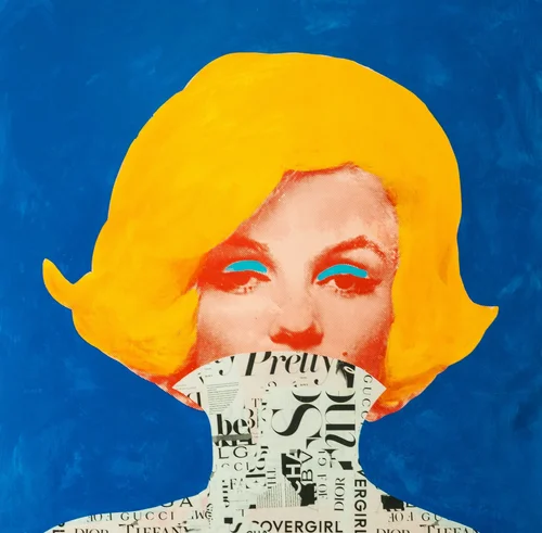 Marilyn Monroe Blonde II Pop Art Print