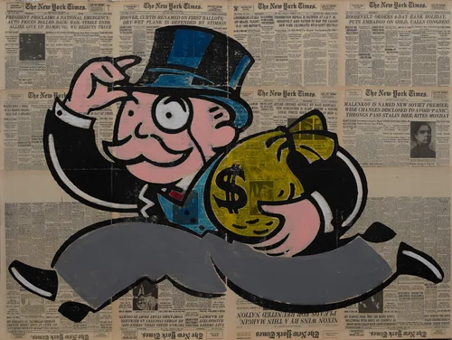 Chance Monopoly Pop Art Print
