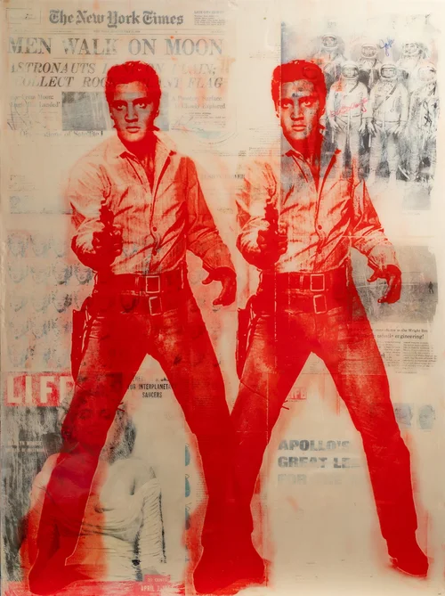 Elvis Presley Pop Art Print