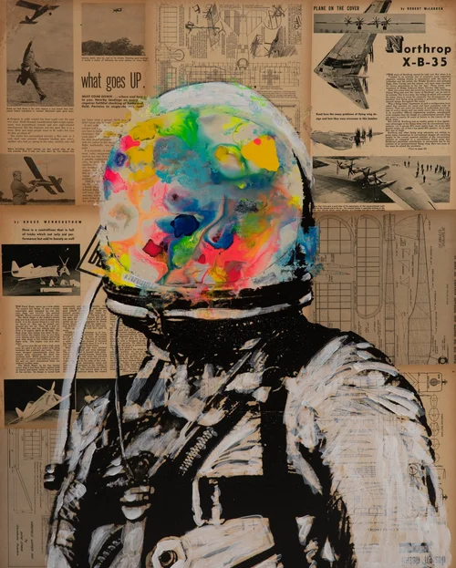 To the Stars Pop Art Print