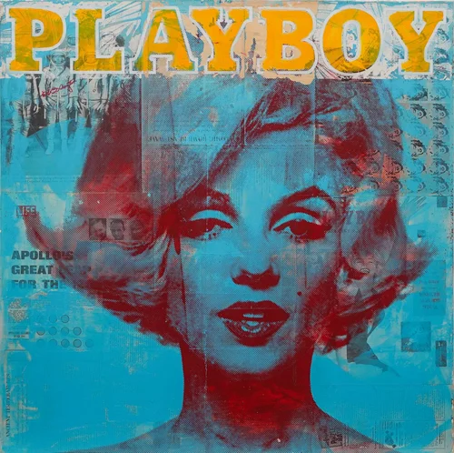 Marilyn Monroe Playboy Pop Art Print