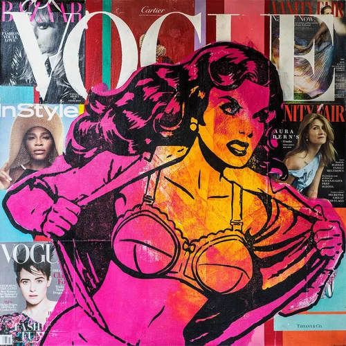 Wonder Woman Pop Art Print