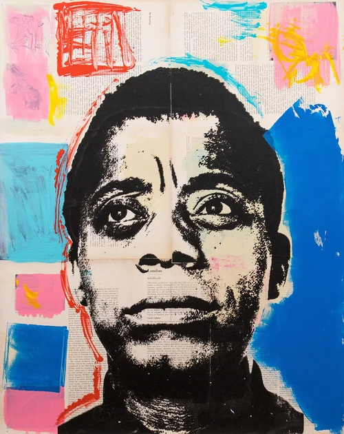 James Baldwin Pop Art Print