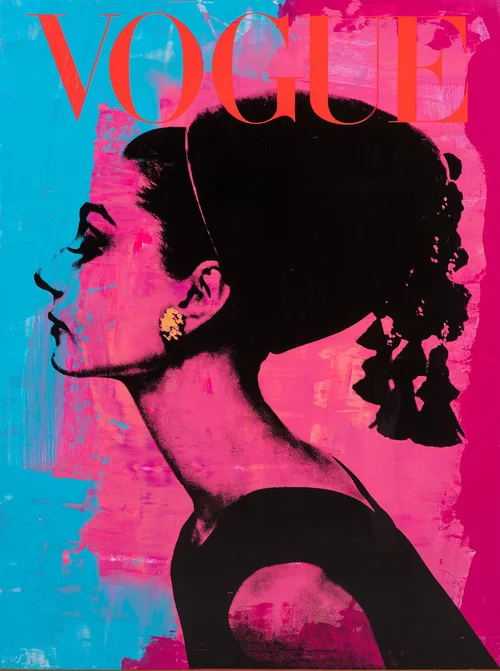 Audrey Hepburn Pop Art Print