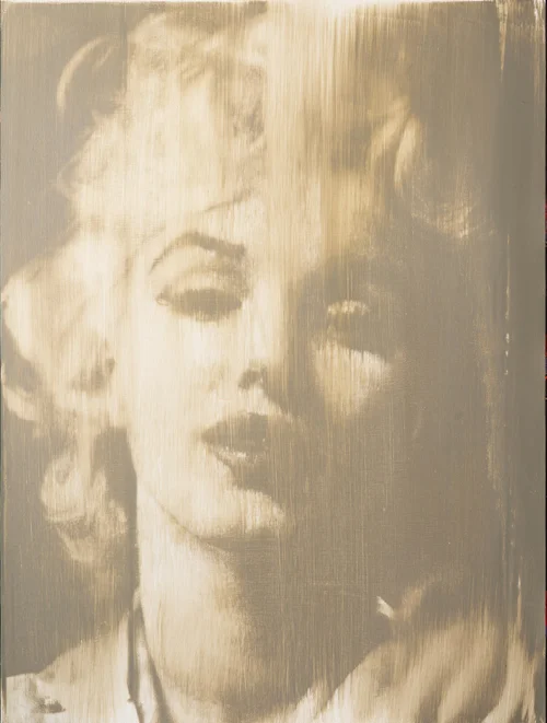 Marilyn Monroe Minimalist Pop Art Painting