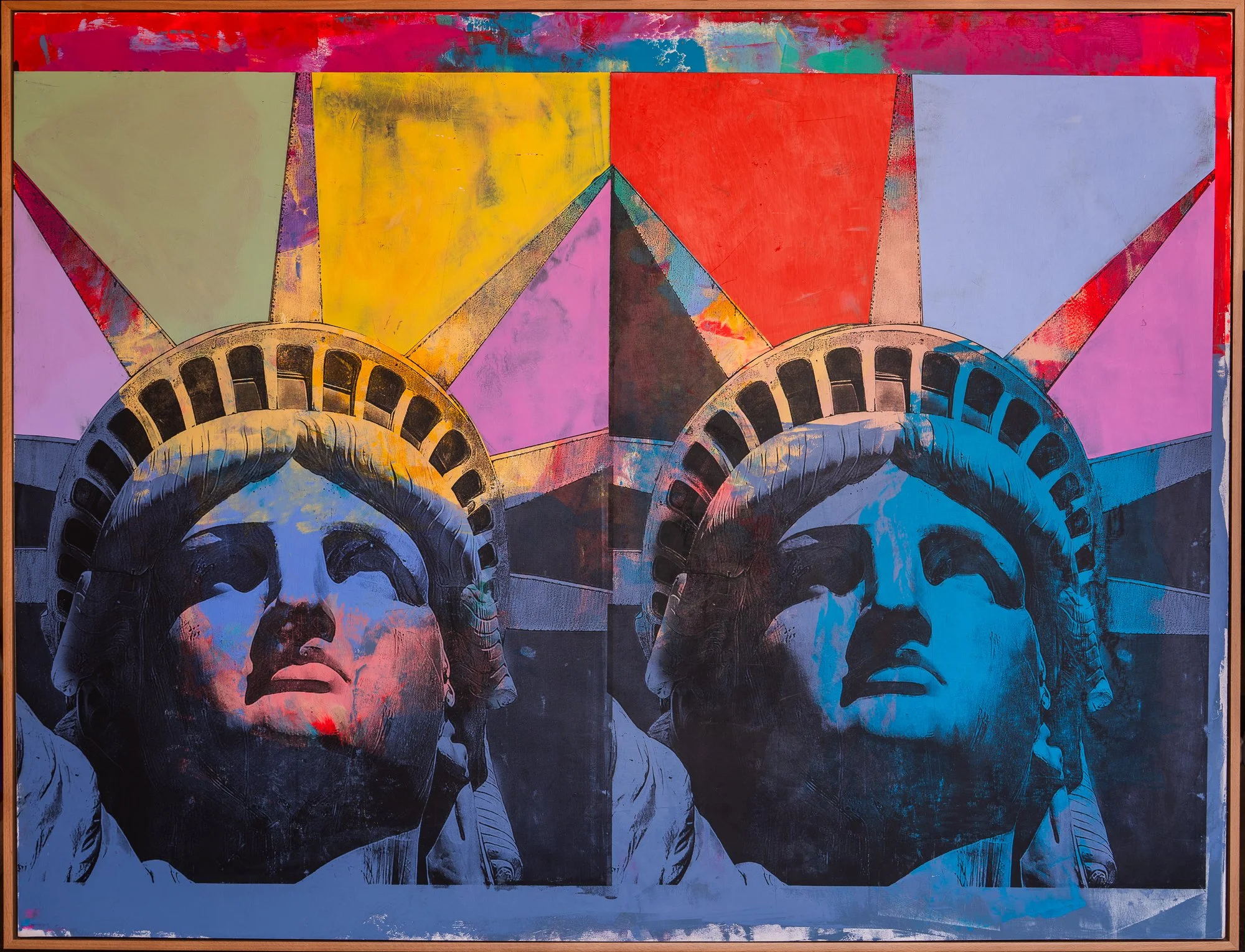 Statue of Liberty Pop Art Painting