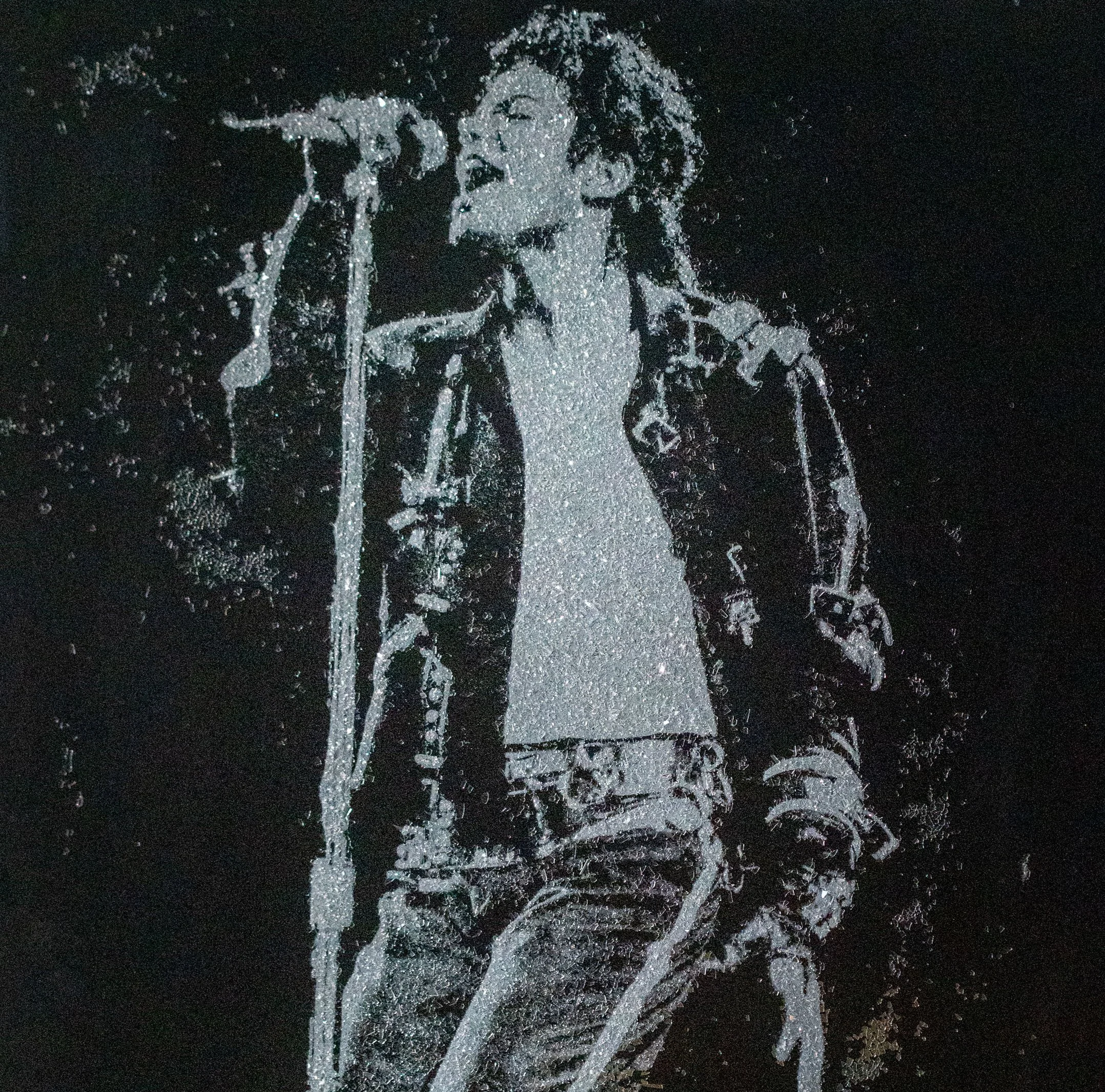 Michael Jackson – Diamond Dust Silkscreen Portrait