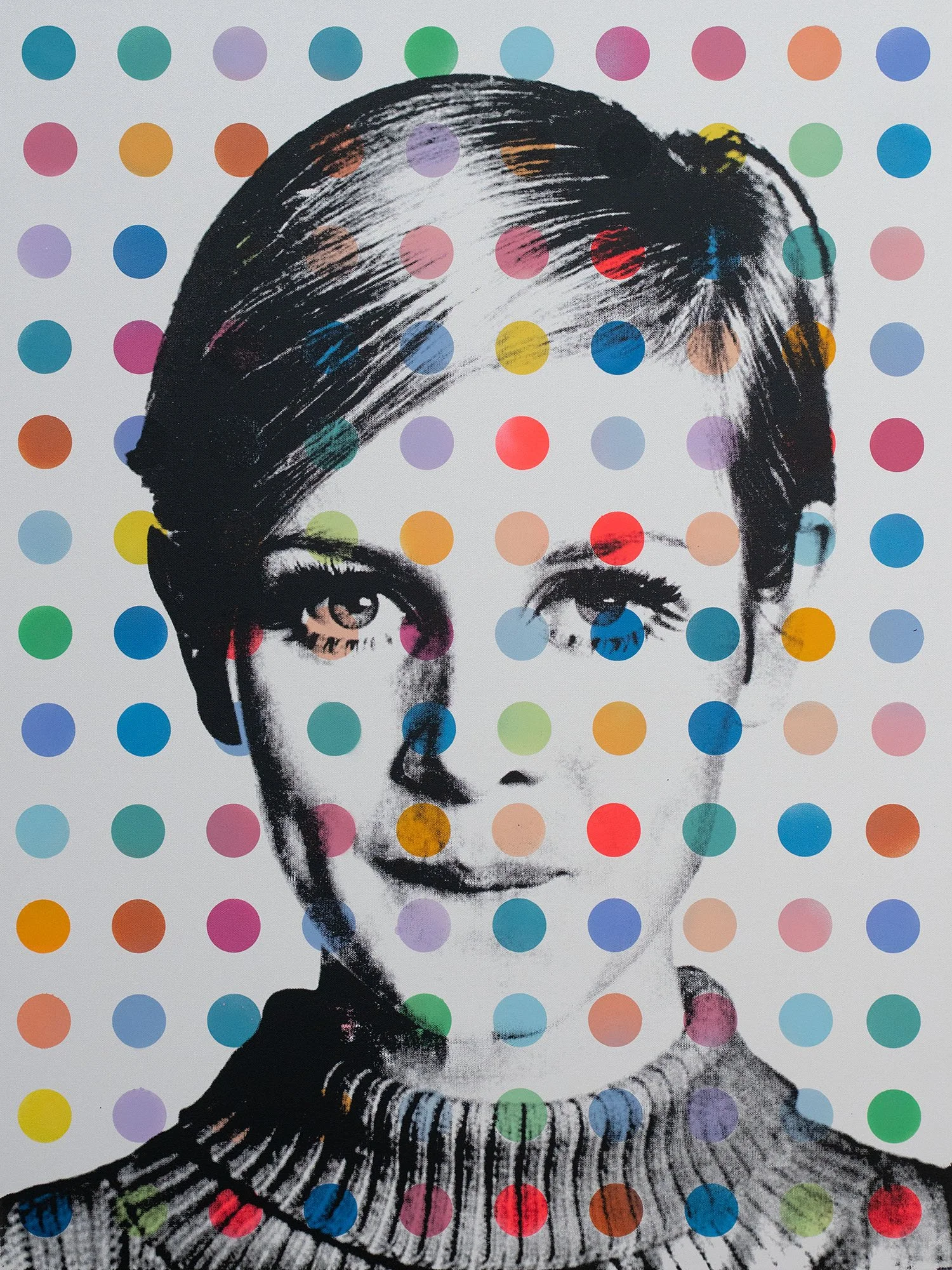 Pop Art Icon: Twiggy Portrait