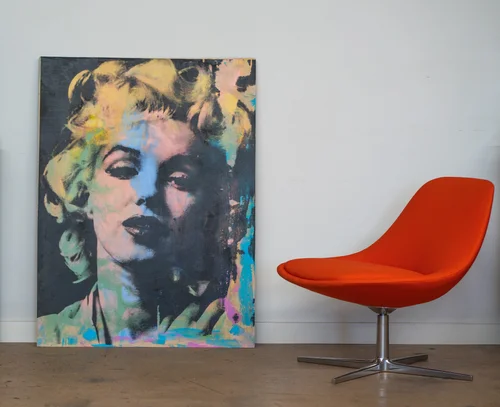 Marilyn Monroe Pop Art Painting