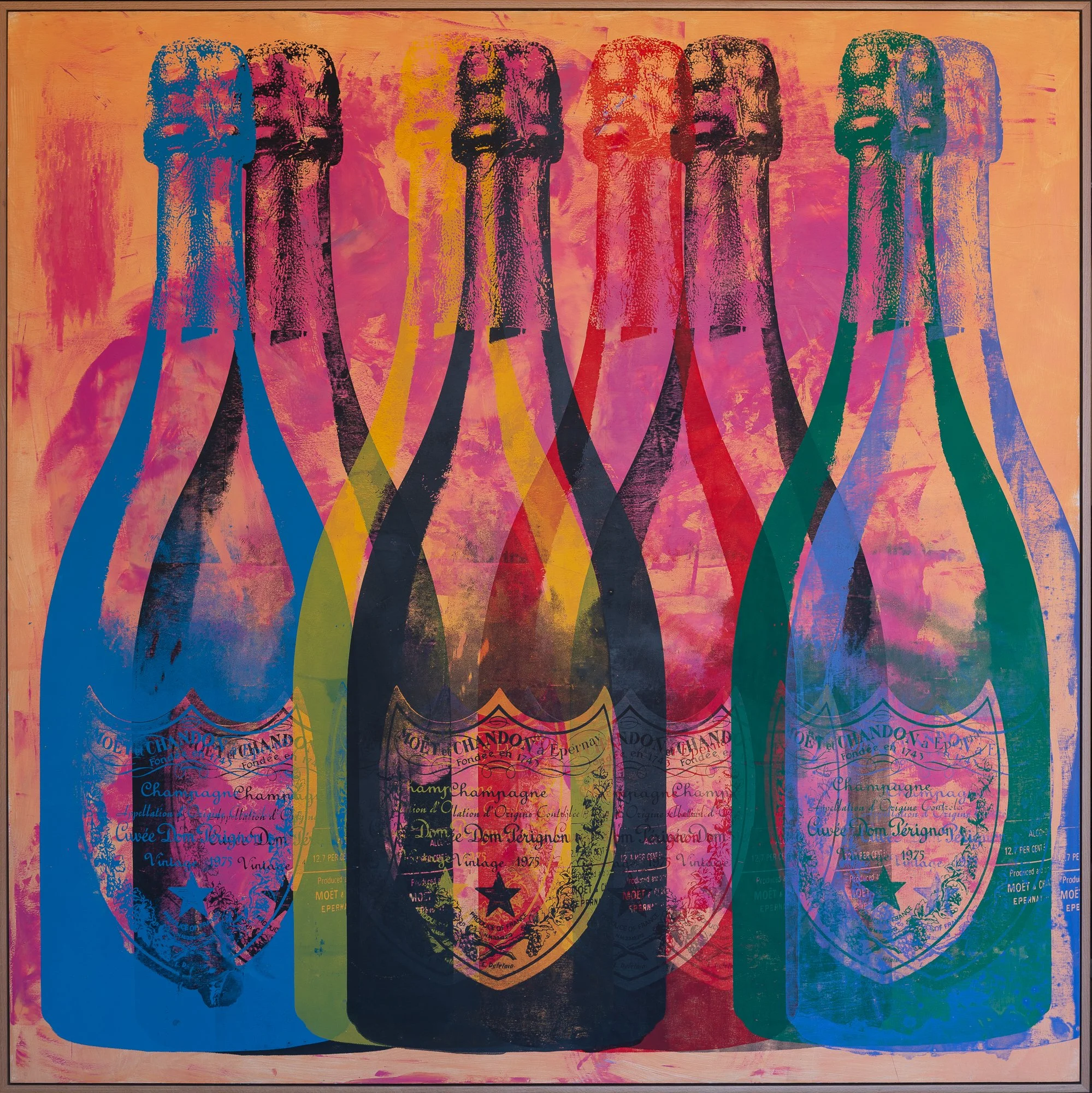 Dom Pérignon Pop Art Painting