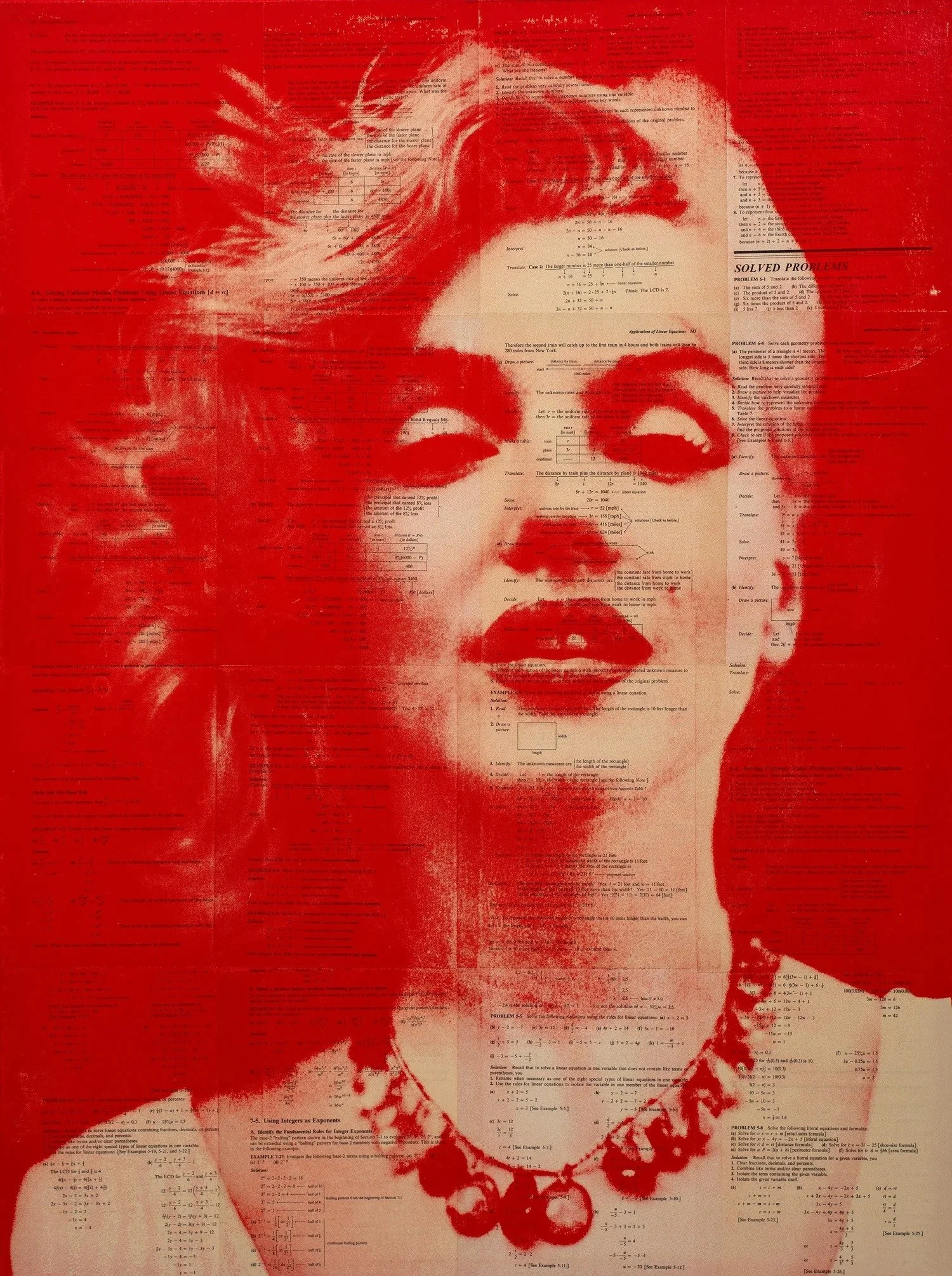 marilyn monroe red