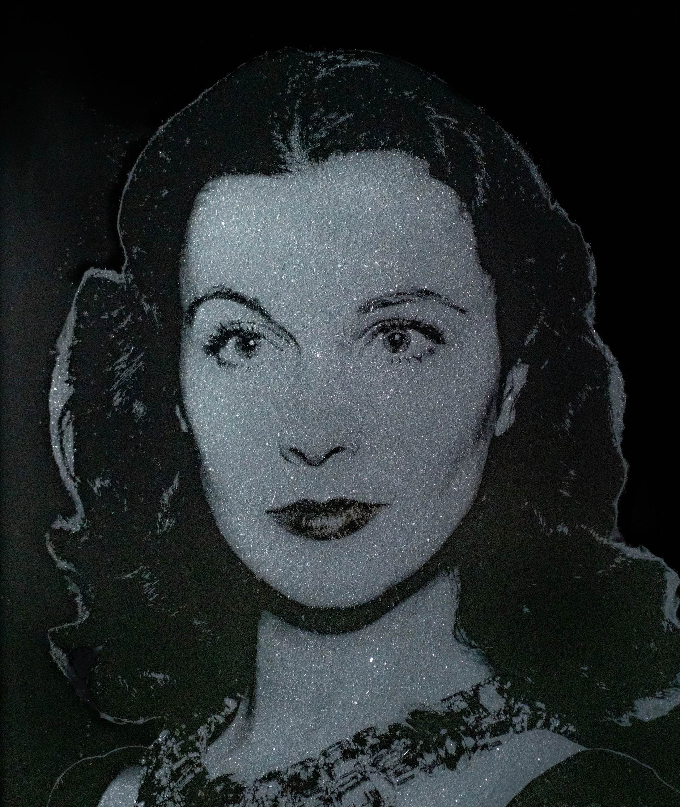 Vivien Leigh – Diamond Dust Silkscreen Portrait