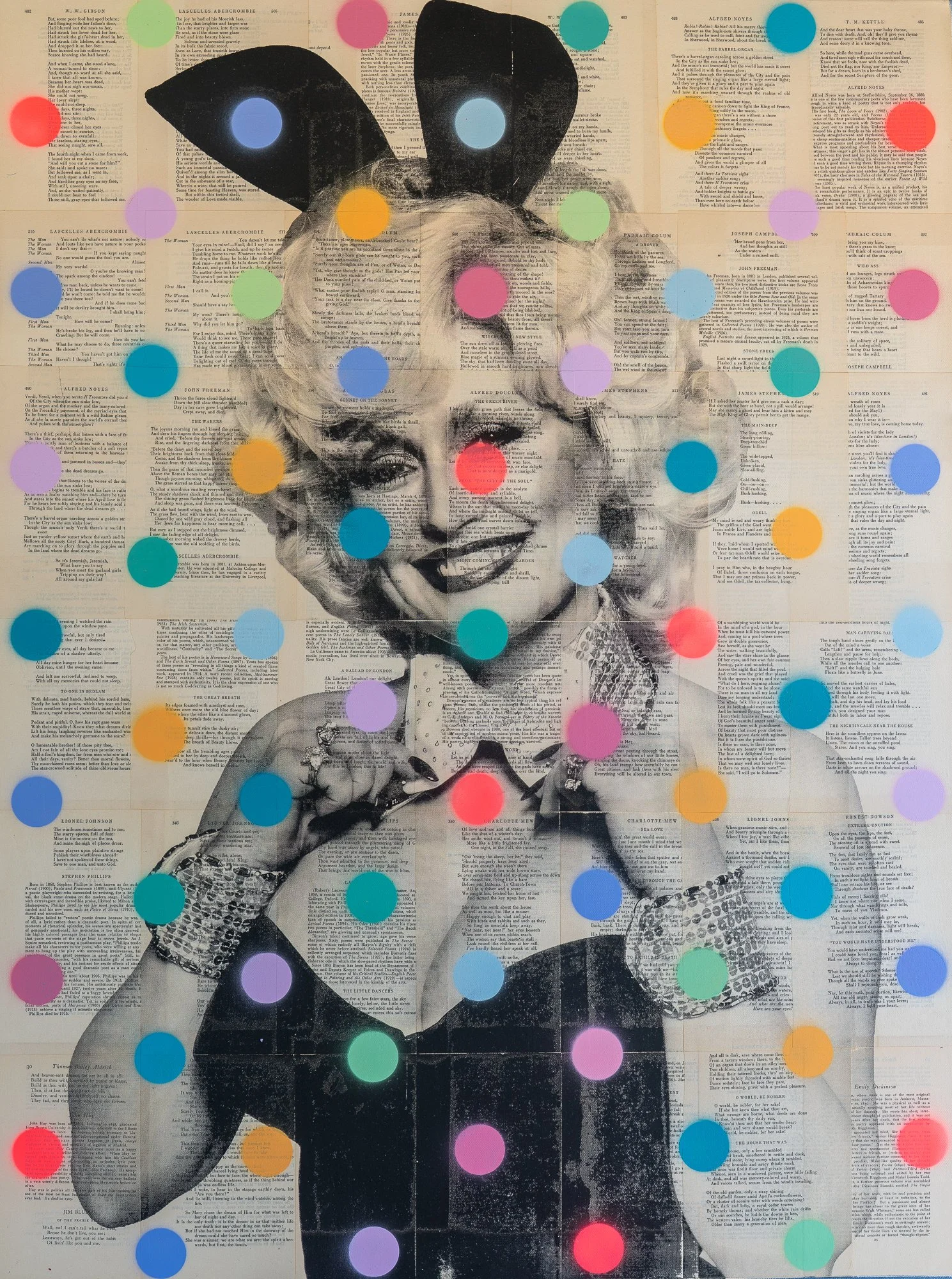 Dolly Parton as Playboy Bunny 30x40 Pop Art Painting
