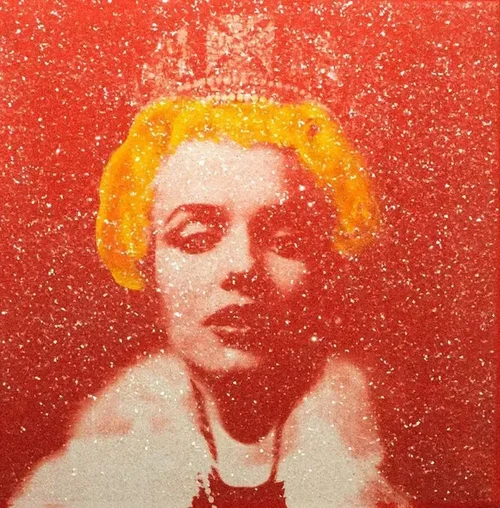 Queen Marilyn Monroe Pop Art Painting