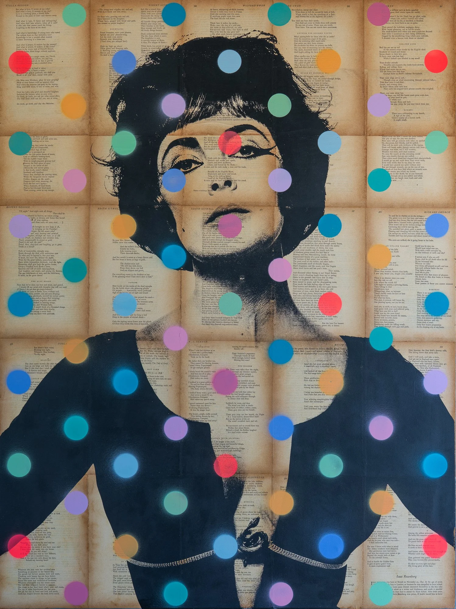 Elizabeth Taylor Pop Art Painting