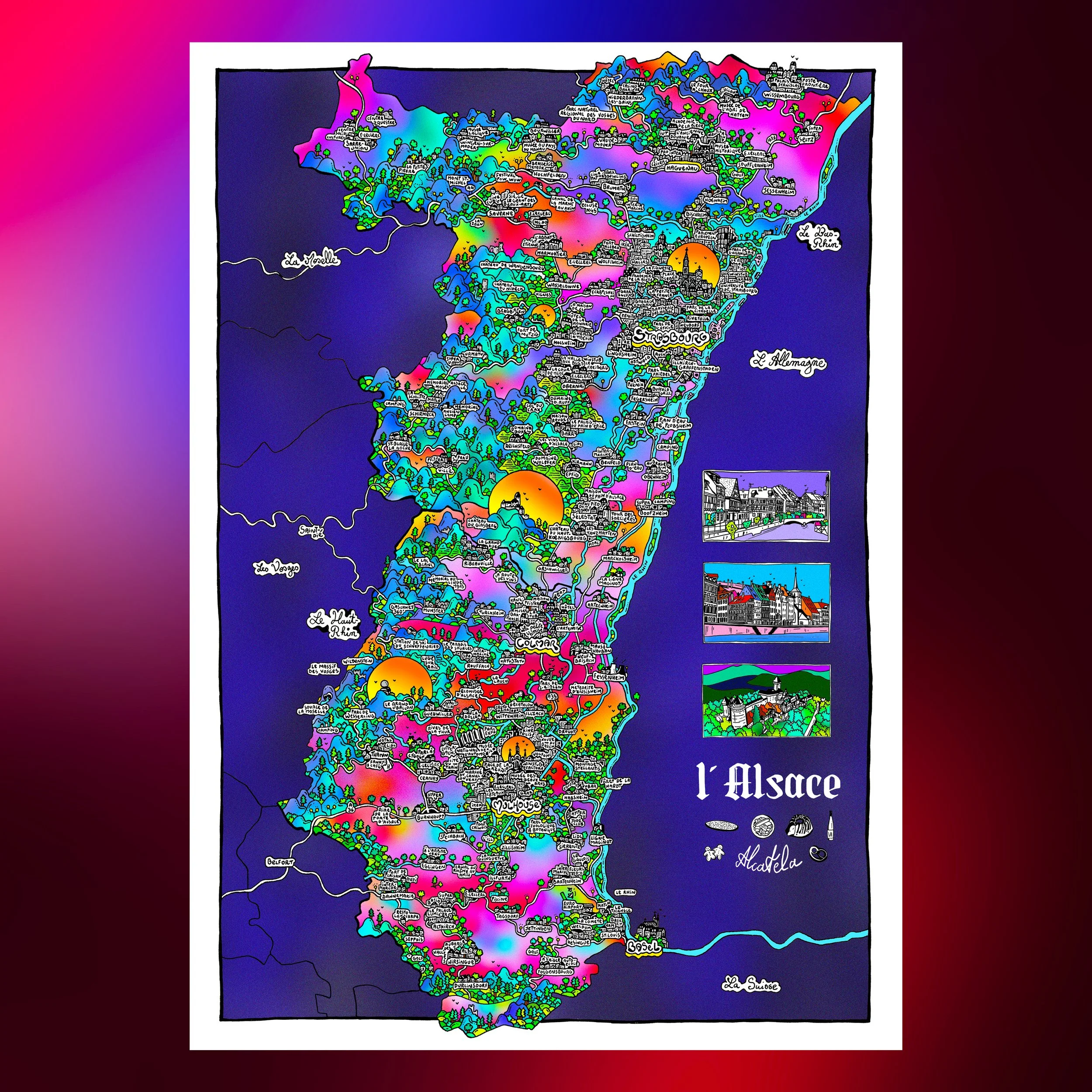 L' Alsace - Edition limitée (numérotée et signée)