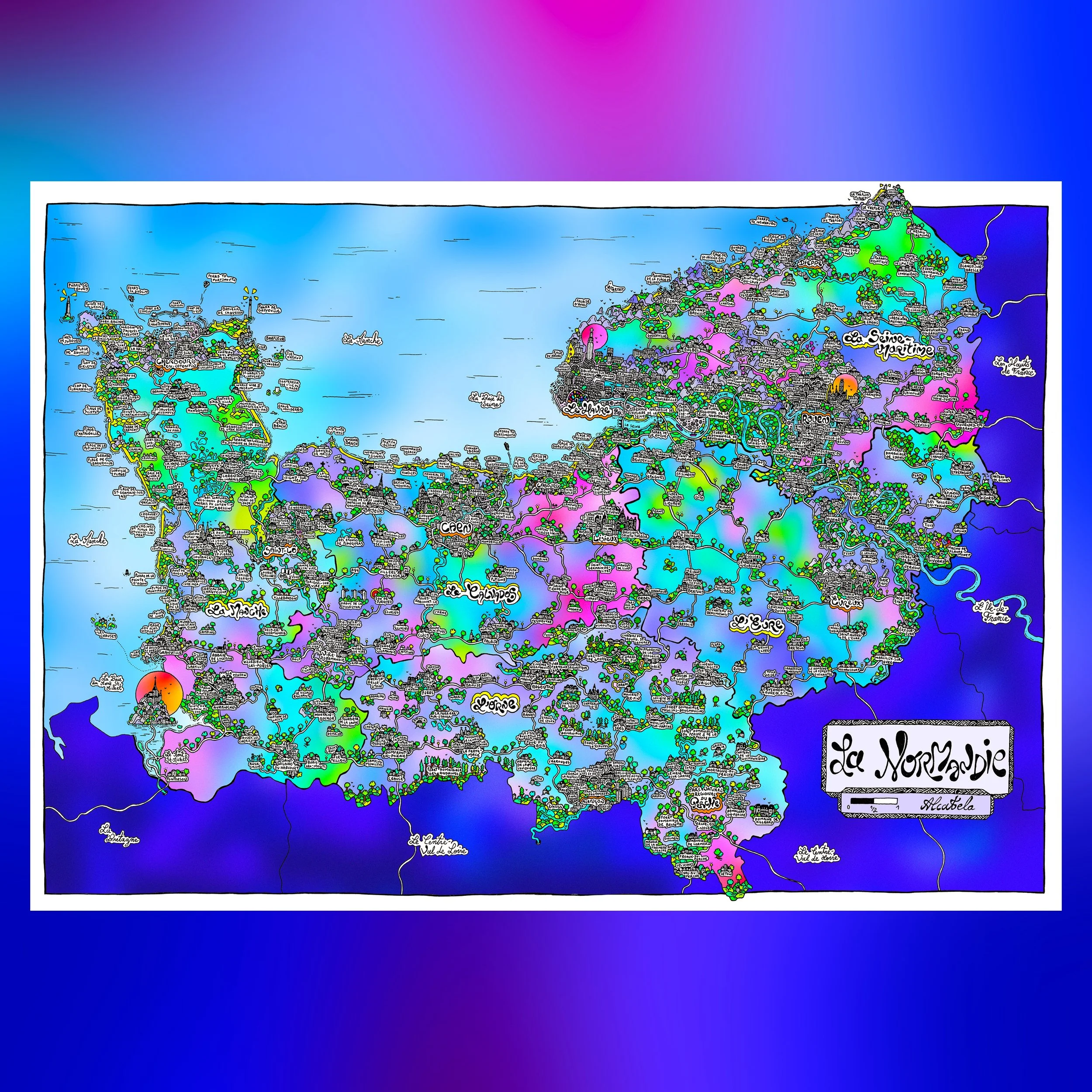 La Normandie - Édition limitée (numérotée et signée)