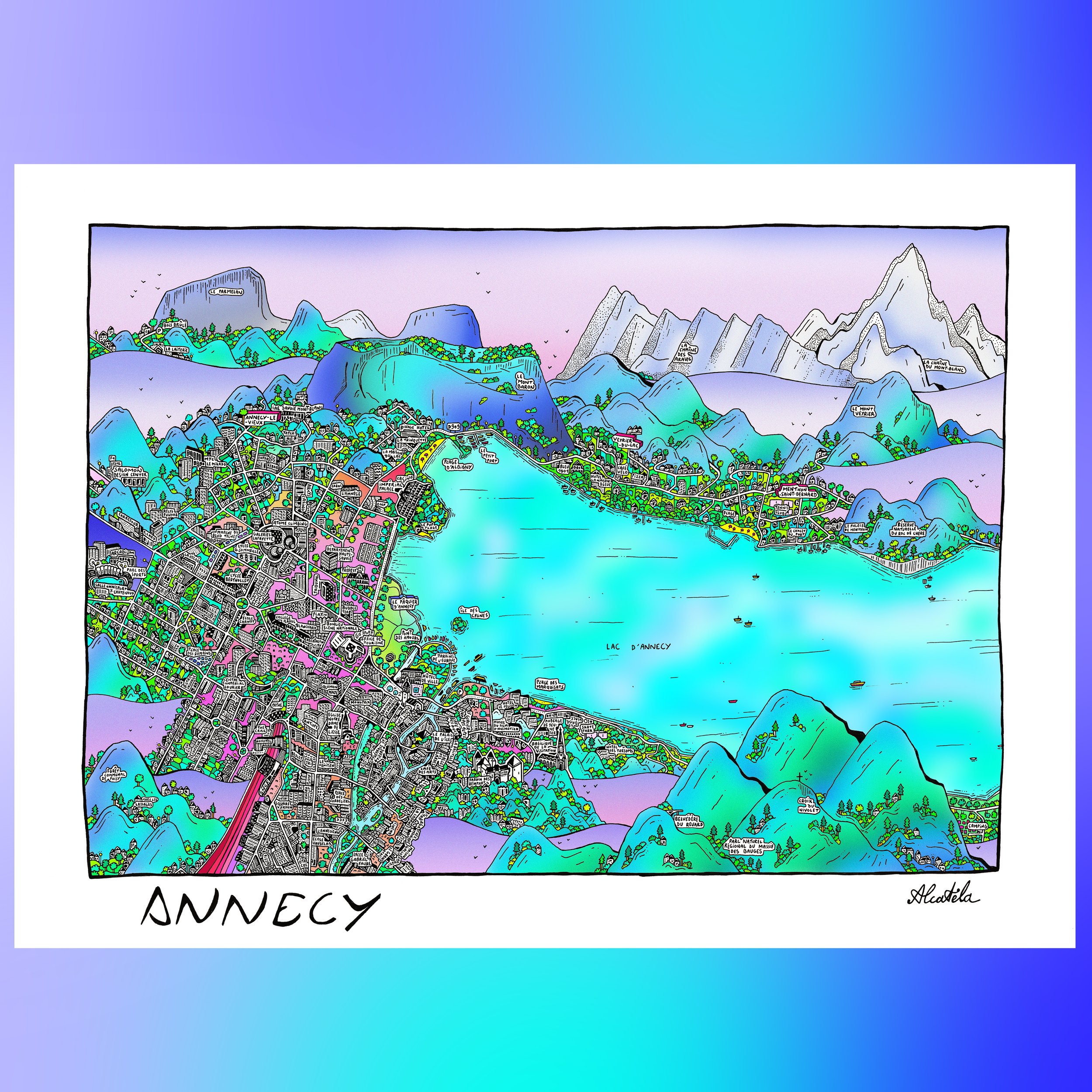 Affiche de Annecy
