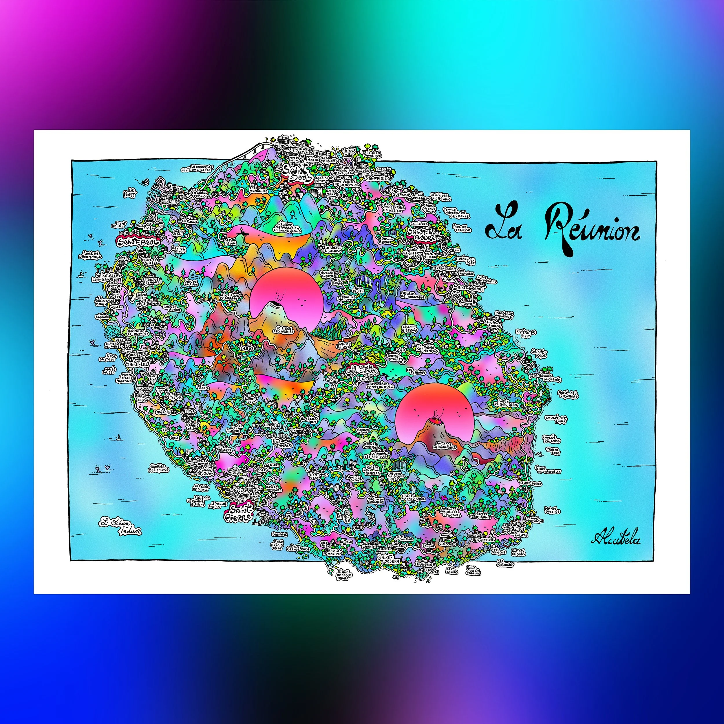 Affiche de La Réunion