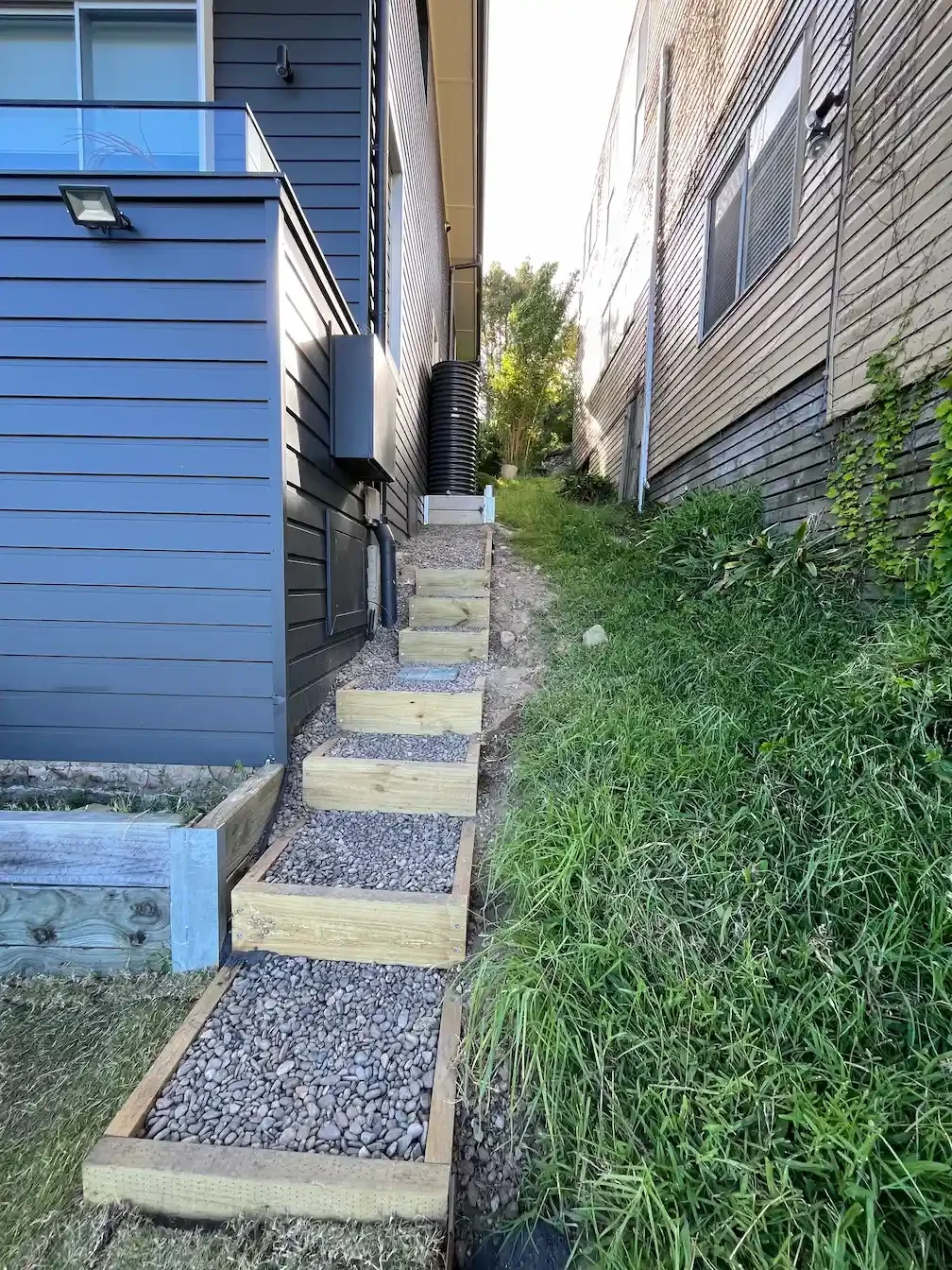 Stairs and access pathway 