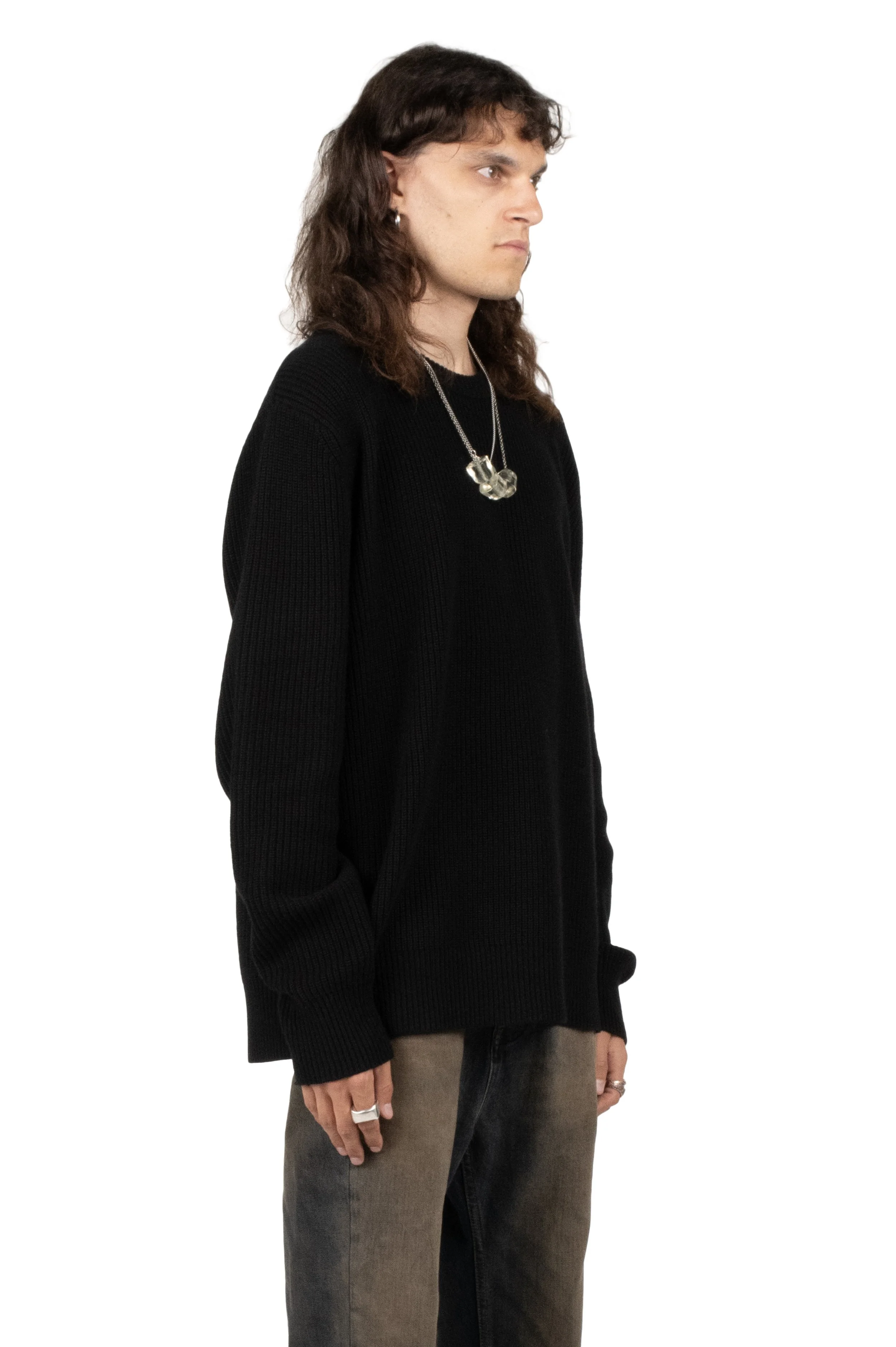 Maison Margiela black knitwear sweater 2.jpg