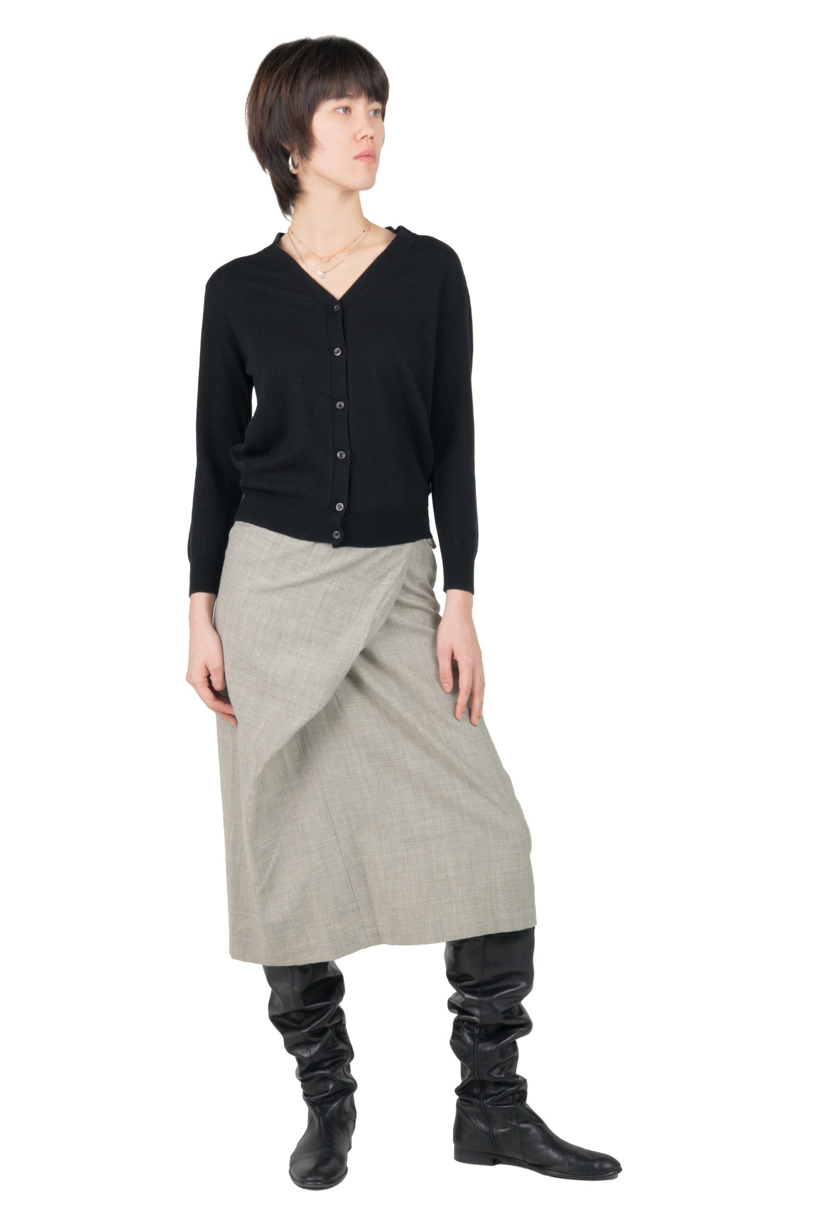 Prada Black Cardigan