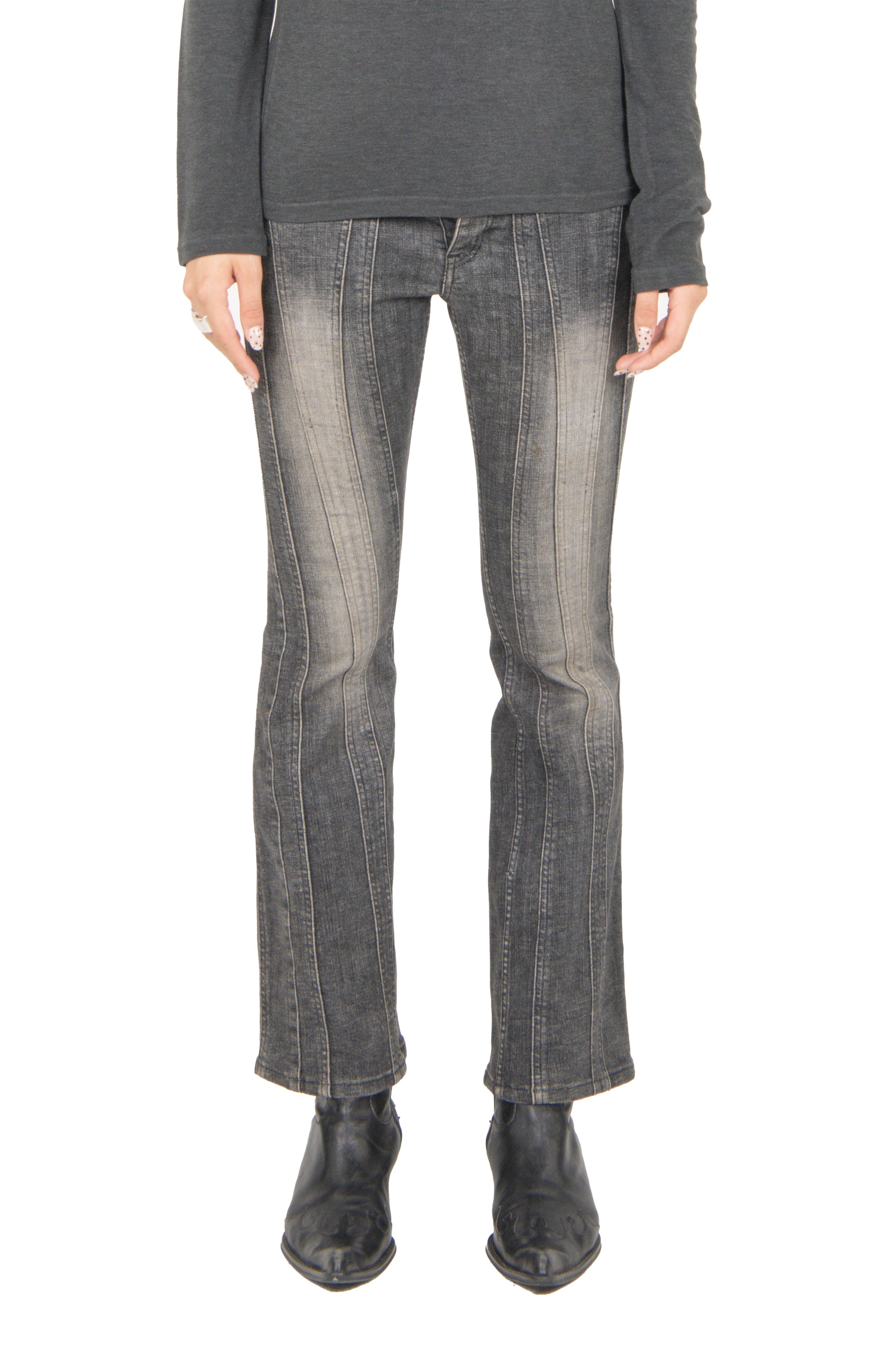Hysteric Glamour Flared Denim Jeans.jpg