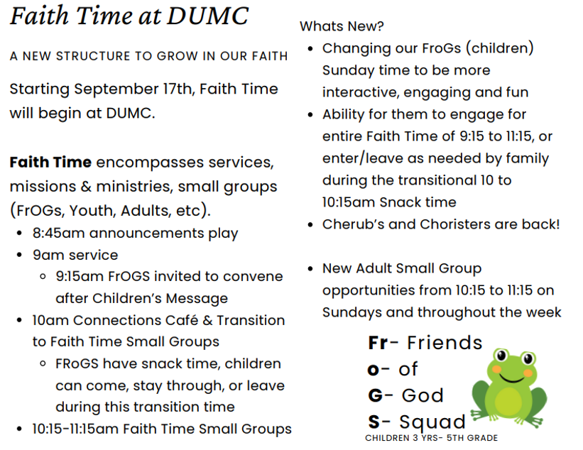 children — Damascus UMC