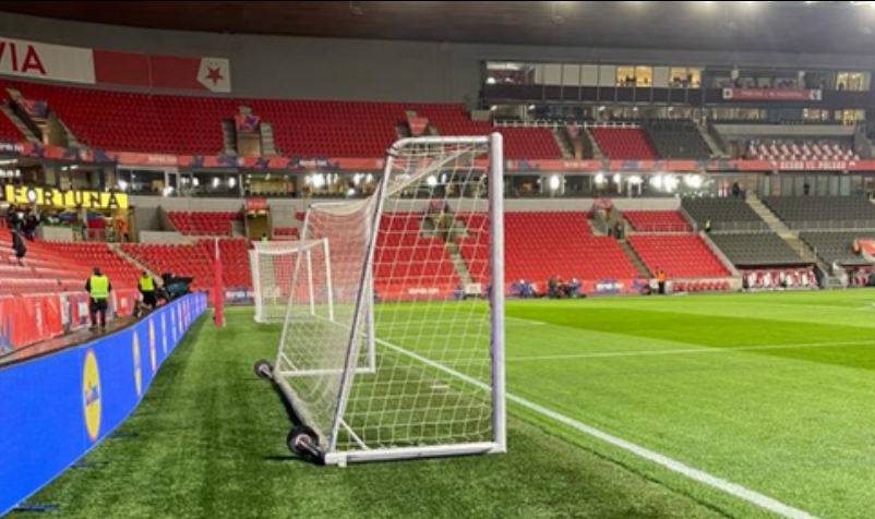 Use of Portable Goals on Match Day