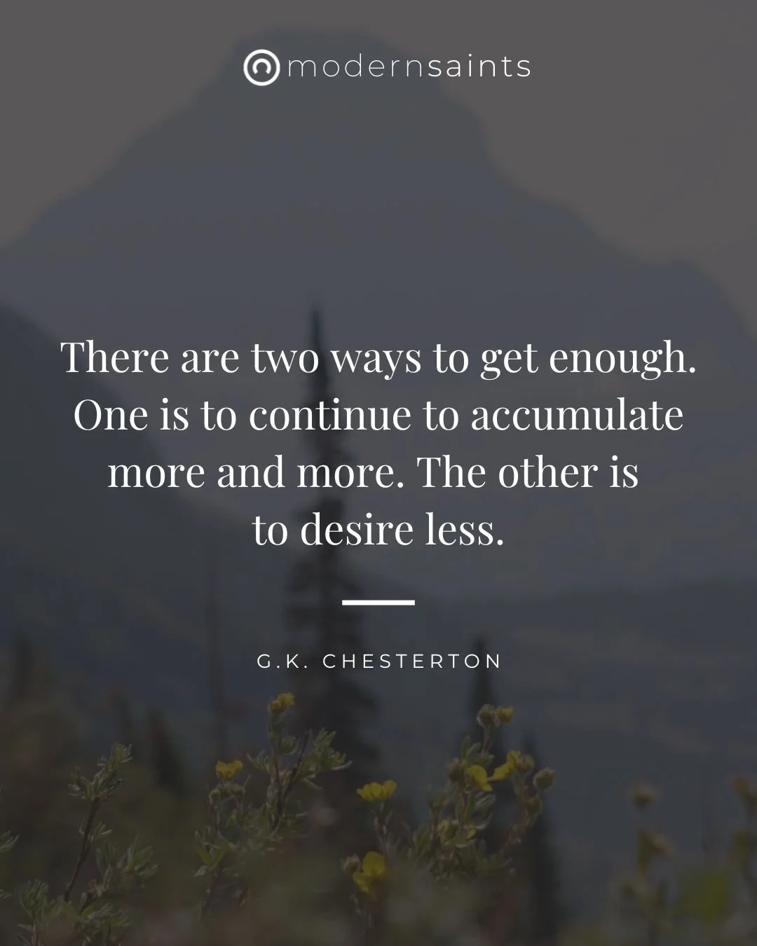 #gkchesterton 
_____________

#minimalism #contentment #ChristianWisdom #ChristianThinkers #ChristianClassics #WisdomQuotes #TimelessTruths #SpiritualClassics #ChristianLiterature #Apologetics #SaintQuote #Saints #CatholicChurch #Catholicism #Christi