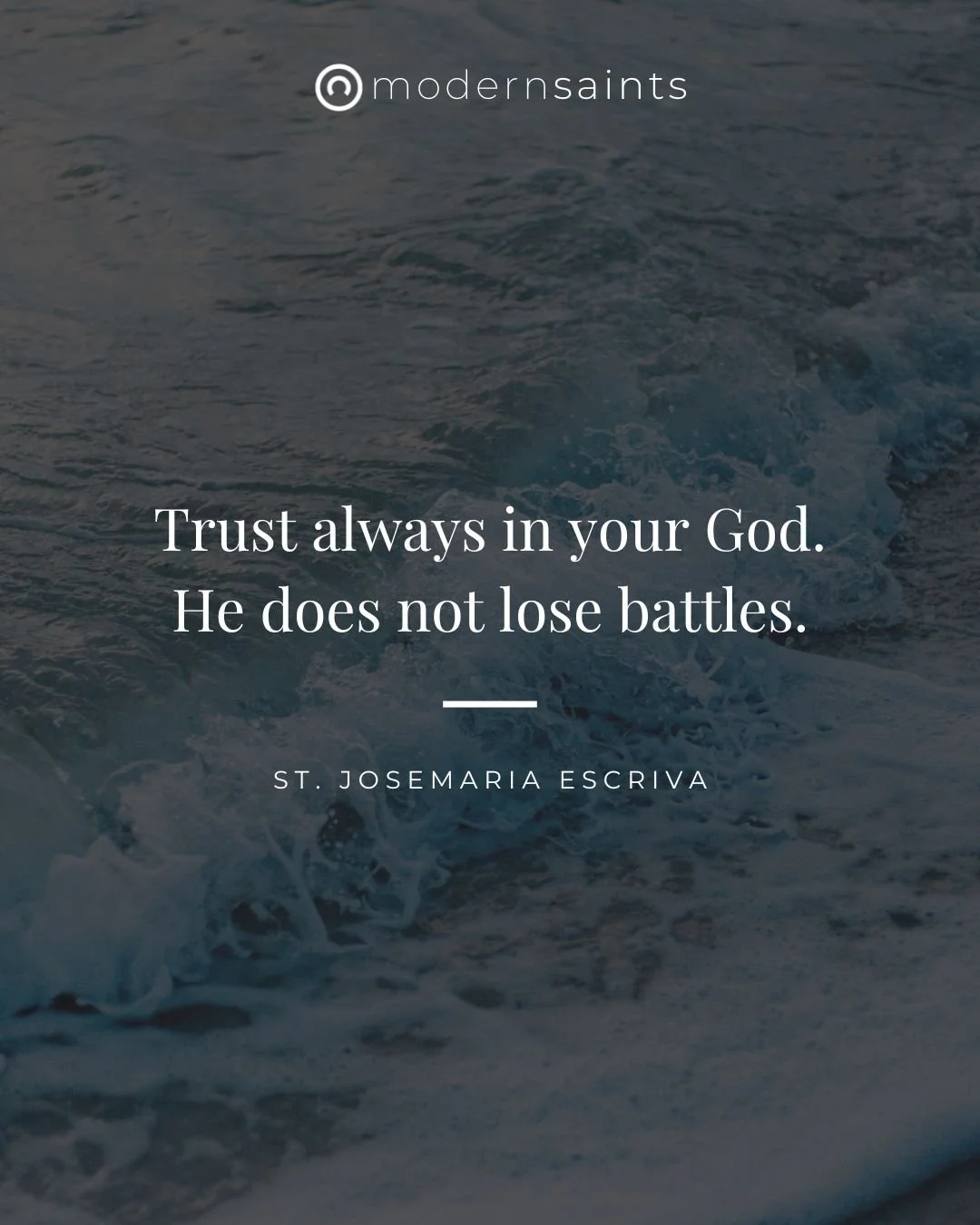 #stjosemariaescriva 
____________

#Trust #Faith #ChristianInspiration #ChristianQuotes #DailyMotivation #ChristianLiving #FaithAndReason #BibleQuotes #JesusChrist #TimelessTruths #ModernSaints #DailyQuotes #QuoteStagram #QuotesToLiveBy #Christianity