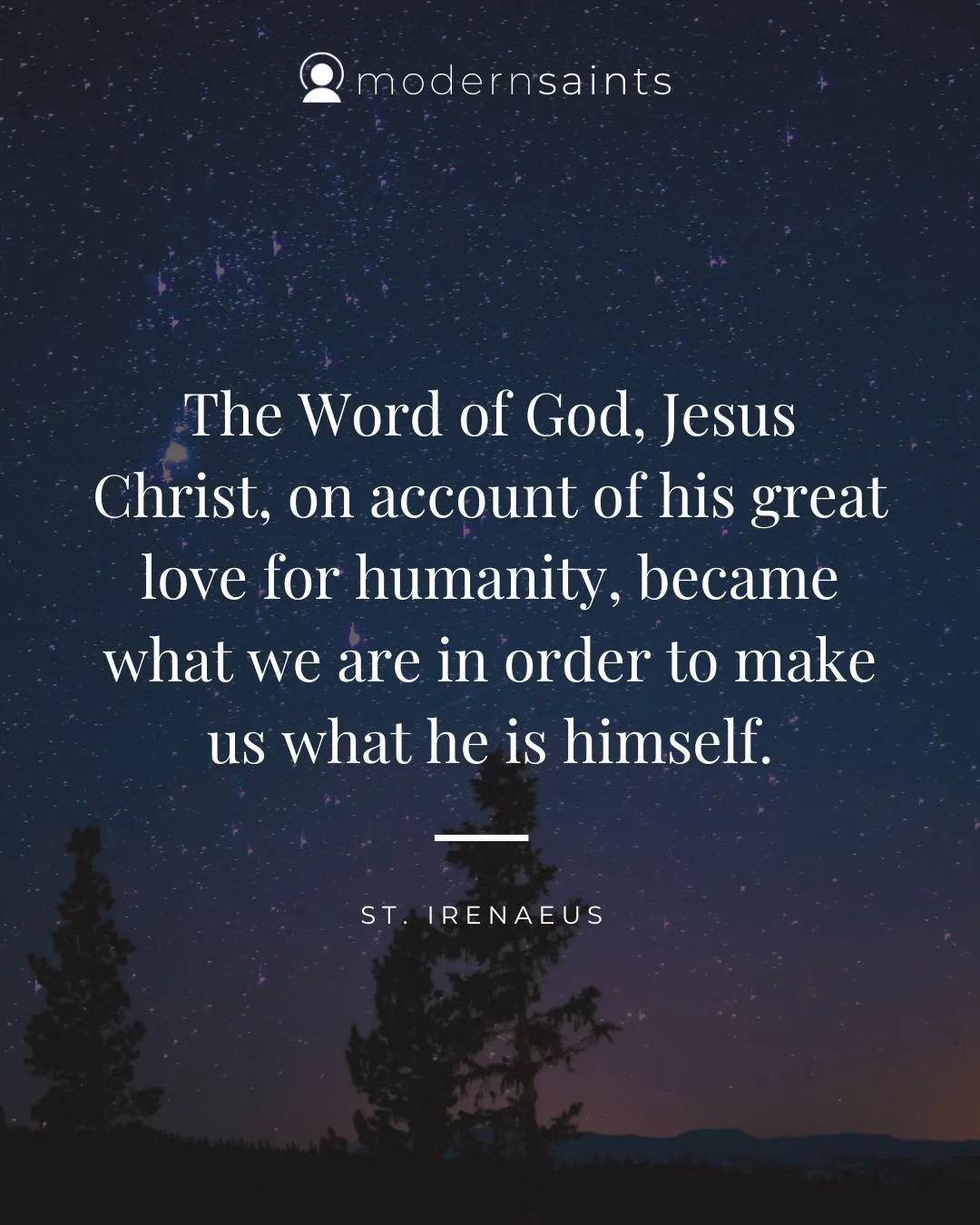 #stirenaeus 

_______________

#saintirenaeus #ChristianInspiration #ChristianQuotes #DailyInspiration #ChristianLiving #ChristianMotivation #FaithQuotes #BibleVerse #JesusChrist #DailyQuotes #QOTD #ModernSaints #Christianity #Christian #ChristianInf