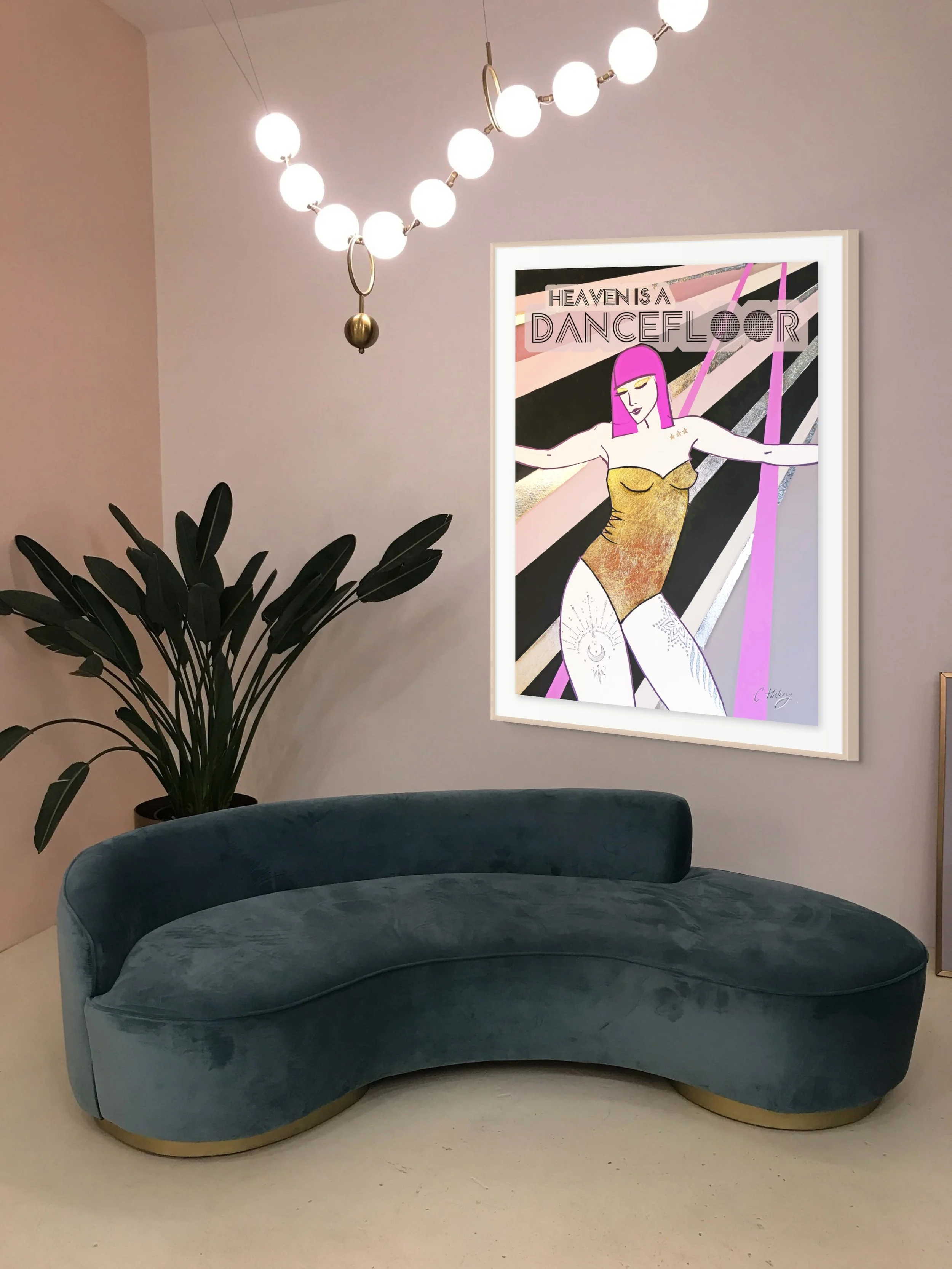'Dancefloor' - Art Print