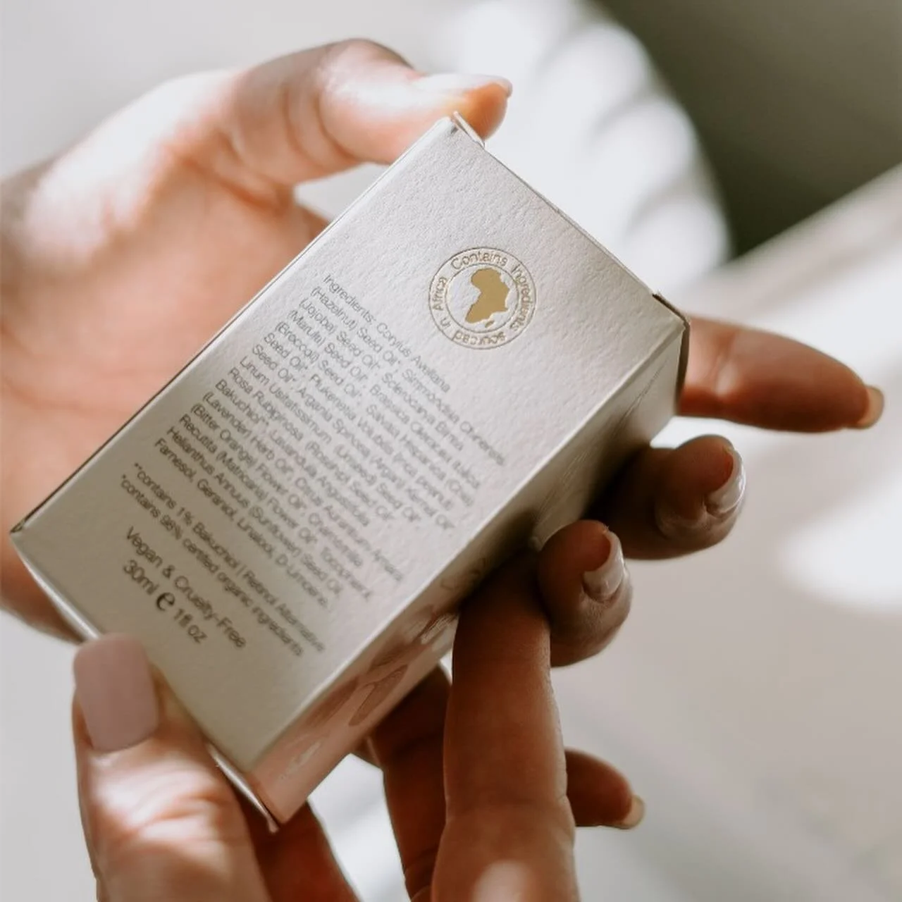 Big on the details! 
At Botanical Elixir we are very conscious of the little things…and care and attention is paid to every single part of the products we create. Take a look at our packaging for Luna essence: 
Do you notice the embossed flo