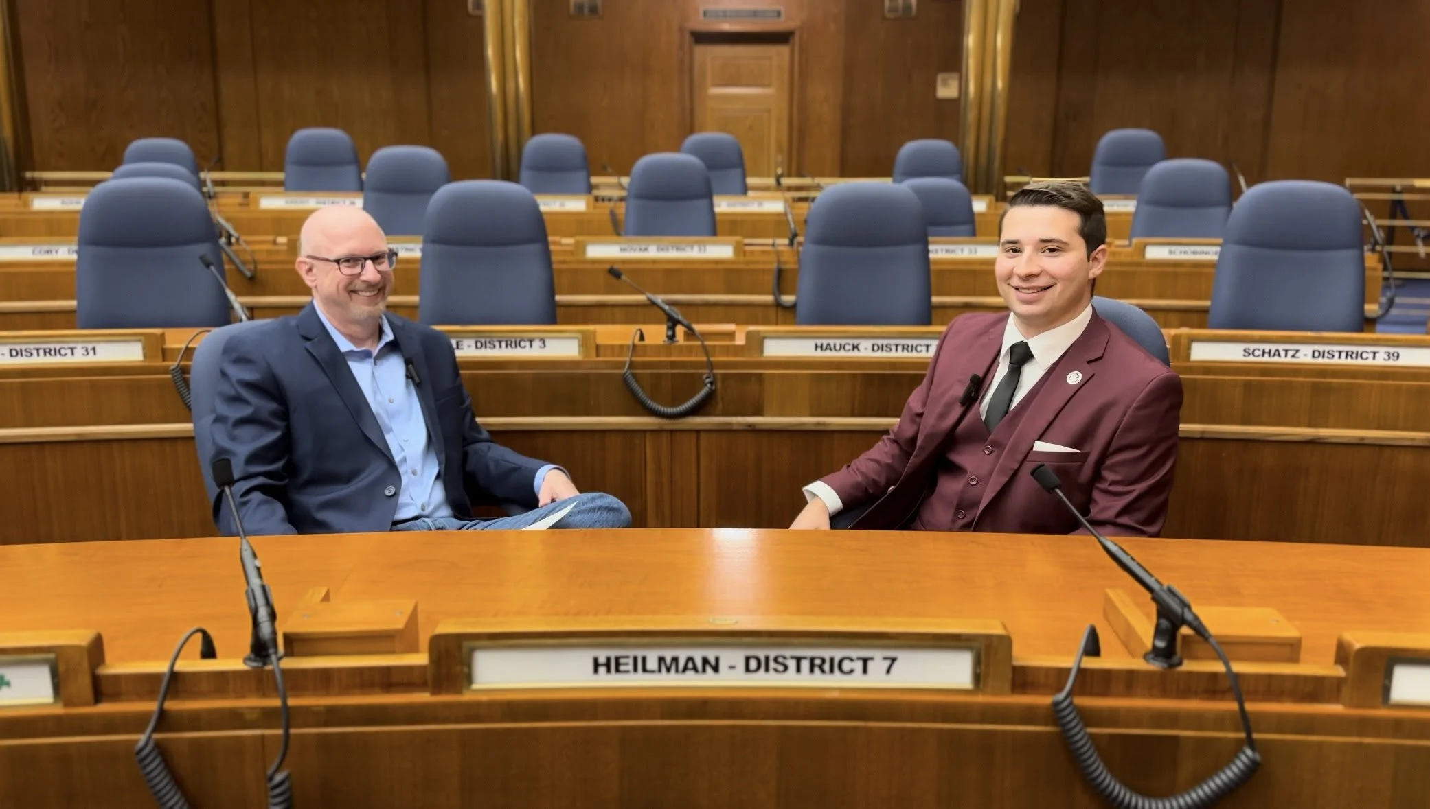 Our next interview: Rep. Matt Heilman