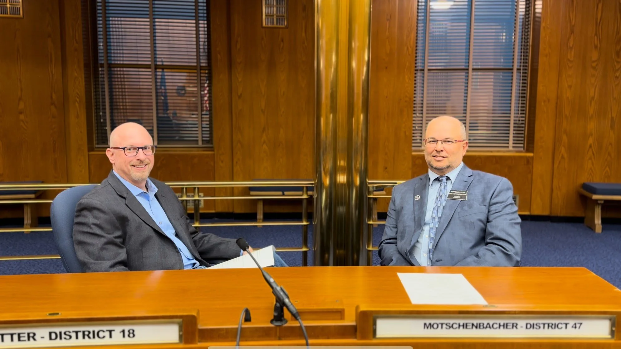 Our next interview: Rep. Mike Motschenbacher