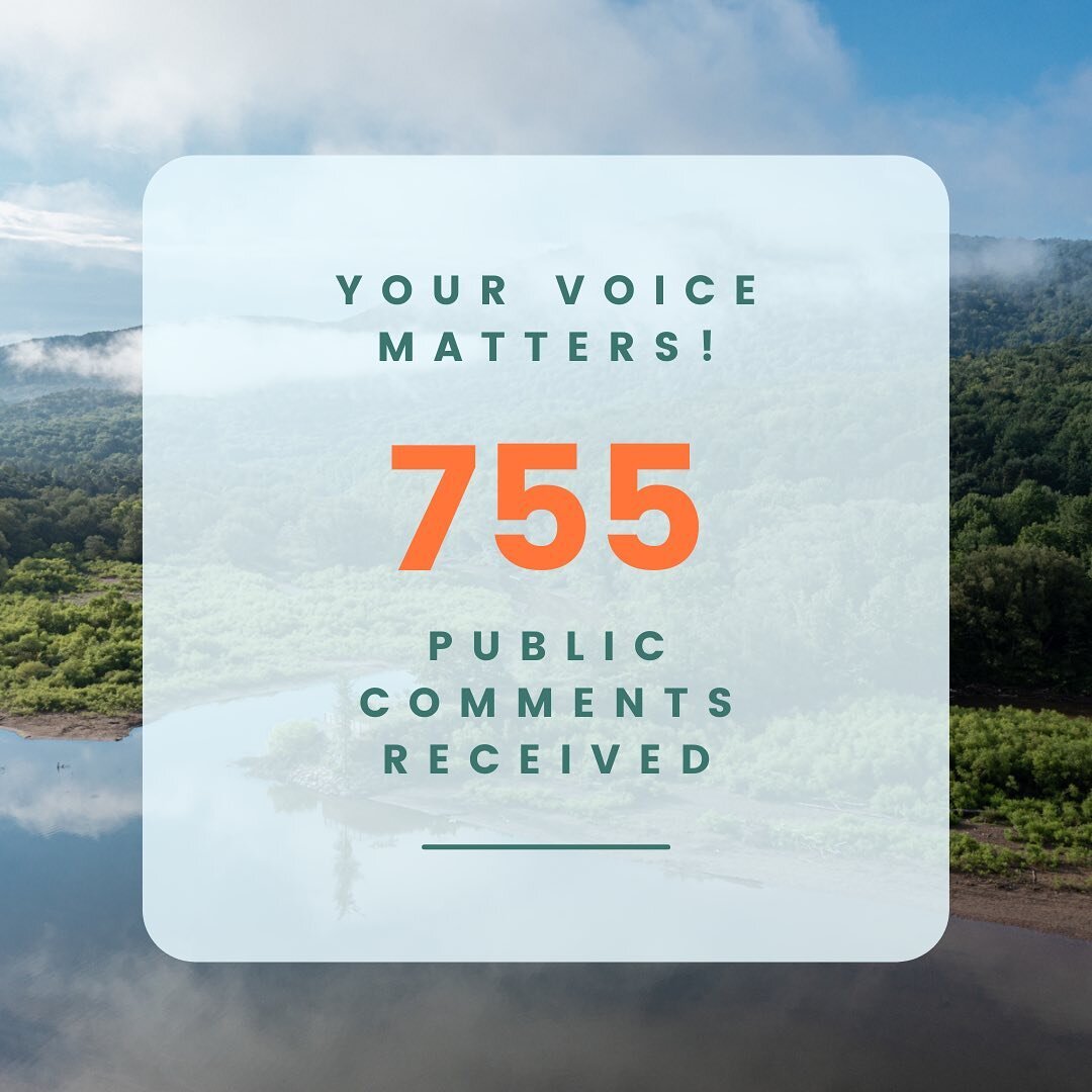 W😍W! Despite Hughes Energy&rsquo;s refusal to extend the public comment period, the NYDEC received and reviewed ✨755✨ letters from the community! We are FLOORED by everyone&rsquo;s efforts and know that this pressure from the public had a significan